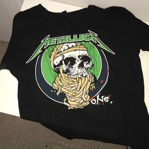 Black Metallica t shirt
